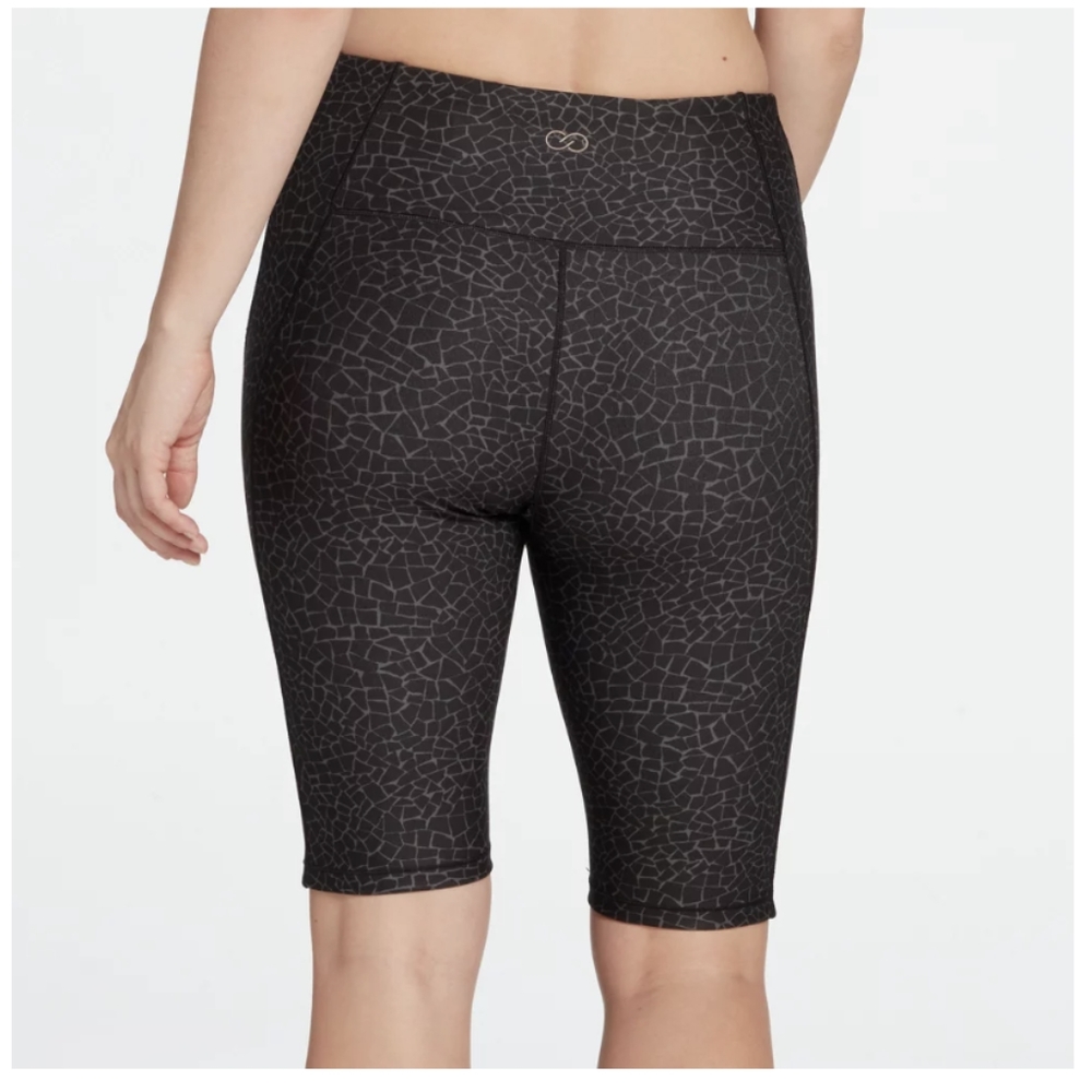 Calia Mosaic High Rise Bike Shorts